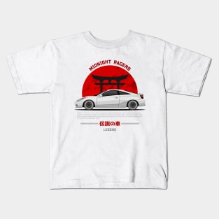 Tuner White Celica MK7 JDM Kids T-Shirt